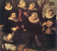 Hals, Frans - Family Portrait in a Landscape